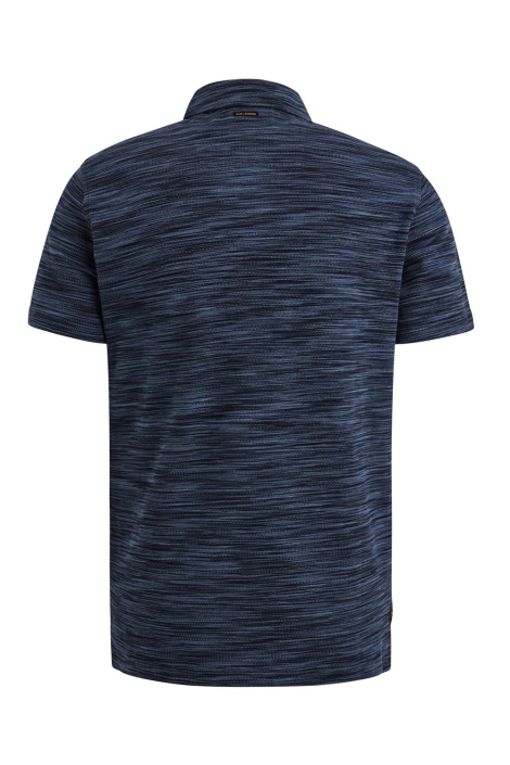 PME legend short sleeve polo stripe space dye